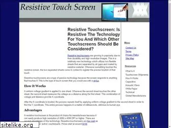 resistivetouchscreen.org