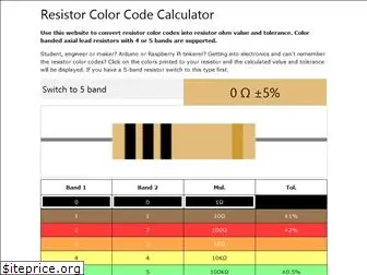 resistor-calculator.com