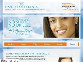 resnickfamilydental.com