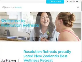 resolutionretreats.co.nz