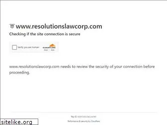 resolutionslawcorp.com