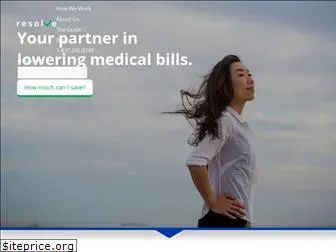 resolvemedicalbills.com