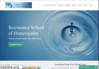 resonanceschoolofhomeopathy.com