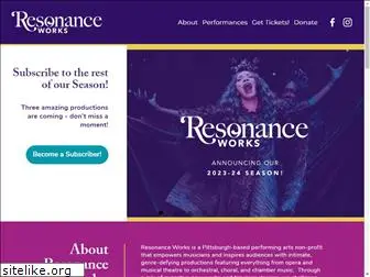 resonanceworks.org