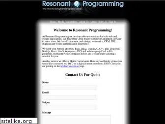 resonantprogramming.com