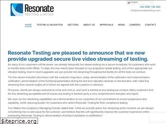 resonatetesting.com