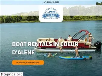 resortboatrentals.com