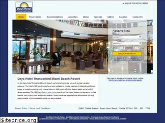 resorthunderbirdbeach.com