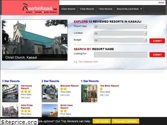 resortsinkasauli.com