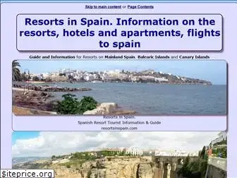 resortsinspain.com