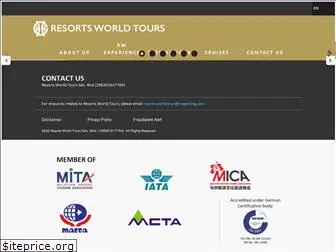 resortsworldtours.com