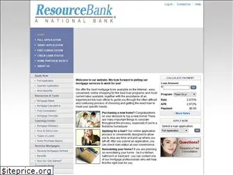 resourcebankmortgage.com