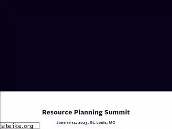 resourceplanningsummit.com