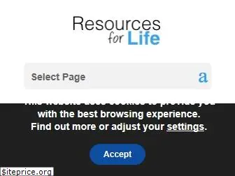 resourcesforlife.com