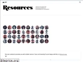 resourcesmag.org