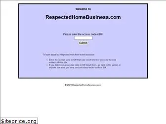 respectedhomebusiness.com