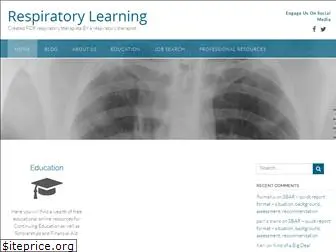 respiratorylearning.com