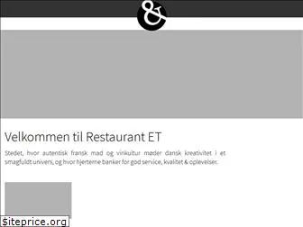 restaurant-et.dk