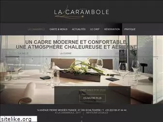 restaurant-lacarambole.com