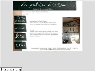 restaurant-lapetiteecole.com