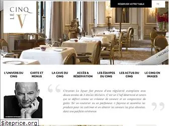 restaurant-lecinq.com