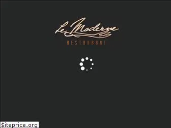 restaurant-lemoderne.fr