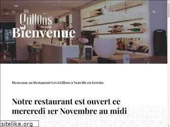 restaurant-lesgrillons.com