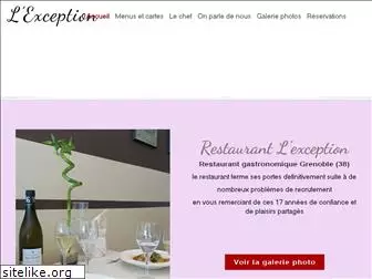 restaurant-lexception.com