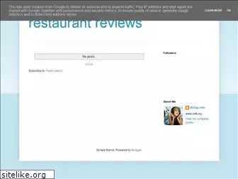 restaurant-reviews.blogspot.com