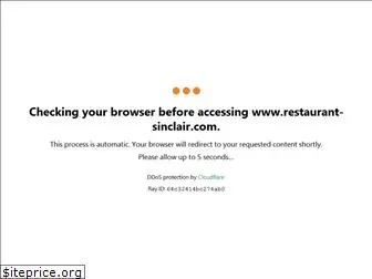 restaurant-sinclair.com