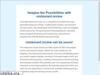 restaurant.review