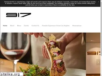 restaurant917.com