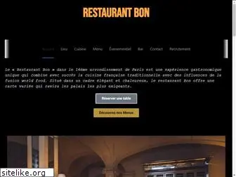 restaurantbon.fr