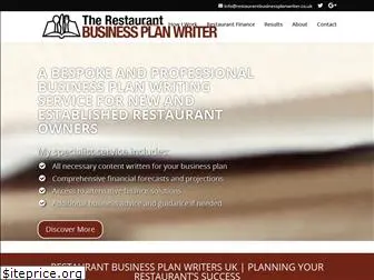 restaurantbusinessplanwriter.co.uk
