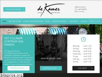 restaurantdekamer.nl