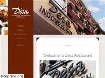 restaurantdesa.com