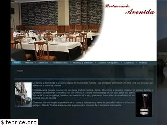 restauranteavenidaarcade.com