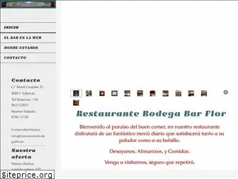 restaurantebodegaflor.es