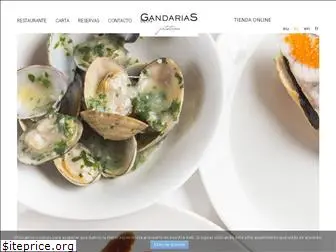 restaurantegandarias.com
