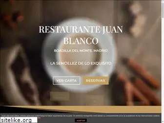 restaurantejuanblanco.com