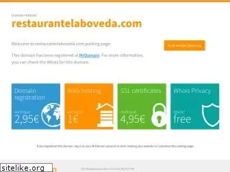 restaurantelaboveda.com