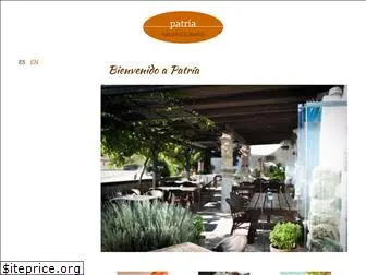 restaurantepatria.com