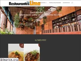 restaurantesdelima.com