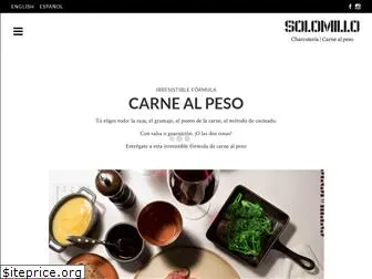 restaurantesolomillo.com