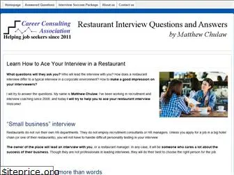 restaurantinterviewquestions.com