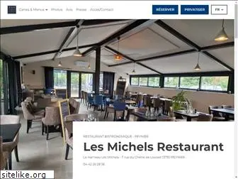 restaurantlesmichels.fr