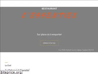 restaurantlessentiel.com