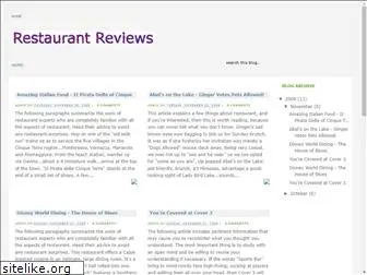 restaurantreviews101.blogspot.com