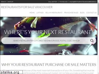 restaurantsforsalevancouver.com