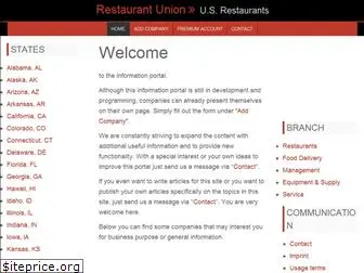 restaurantunion.org
